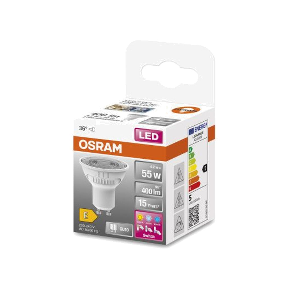 GU10 4.2W du 2700K a 6500K 55W