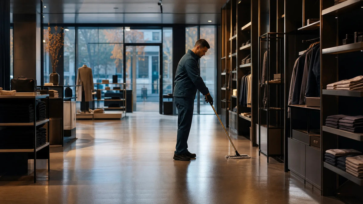 Nettoyage d’un commerce : avant l’ouverture ou après la fermeture ?