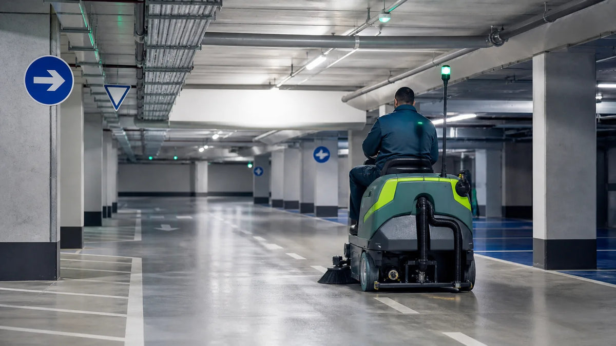 Nettoyage d’un parking souterrain : méthode et préparation