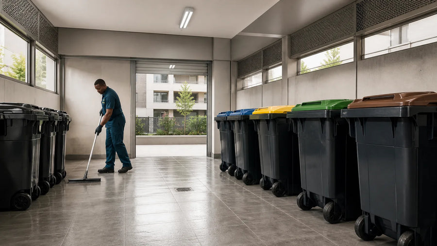 Nettoyage des poubelles en copropriété : organiser un service complet